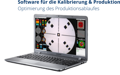 Software für die Kalibrierung & Produktion Optimierung des Produktionsablaufes